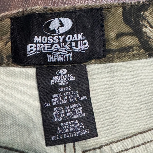 Mossy Oak Break-Up Infinity Camouflage Hunting Pants 38/32 EUC - Picture 10 of 13